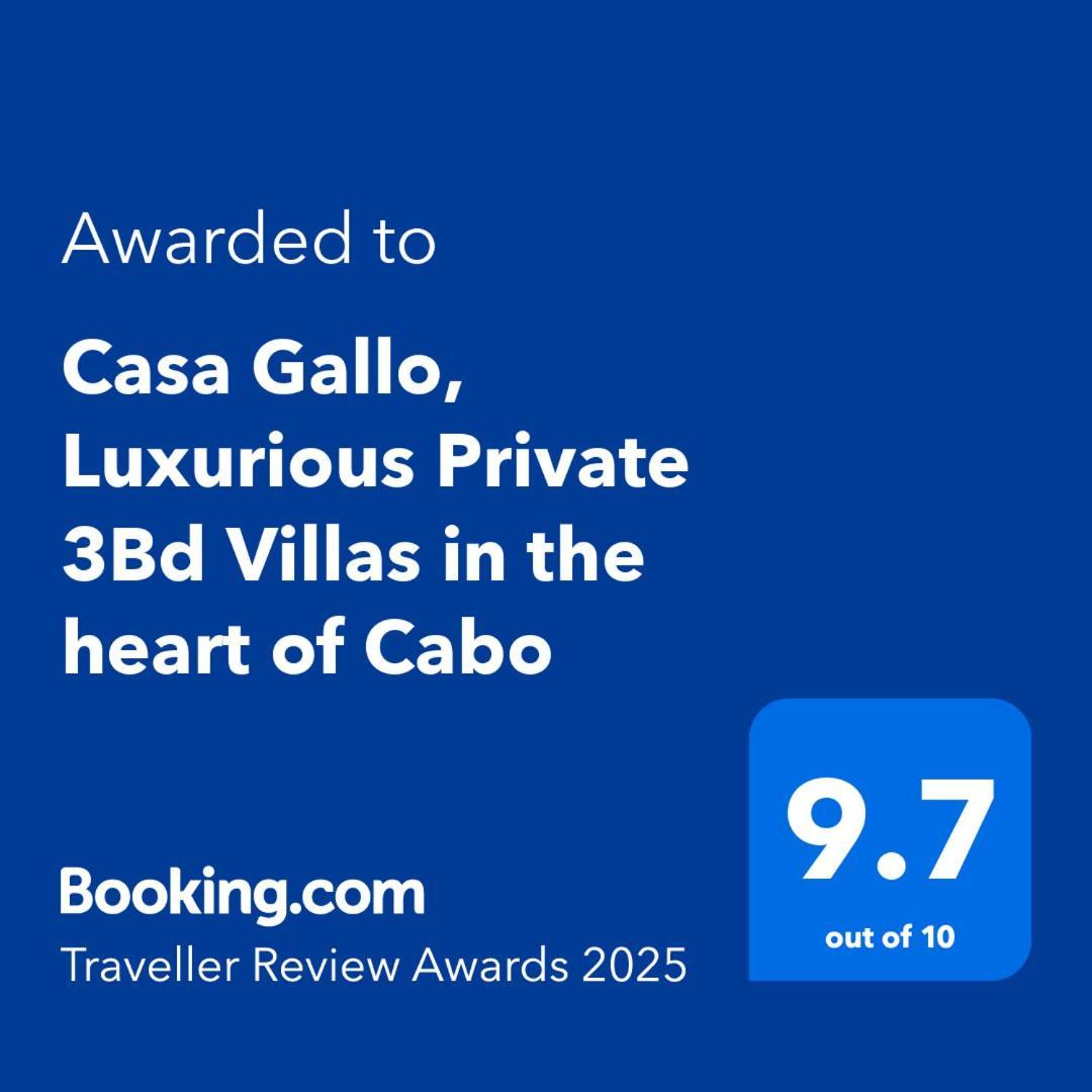 Casa Gallo, Heated Pool, Exclusive Beach & Great Location Cabo San Lucas Kültér fotó